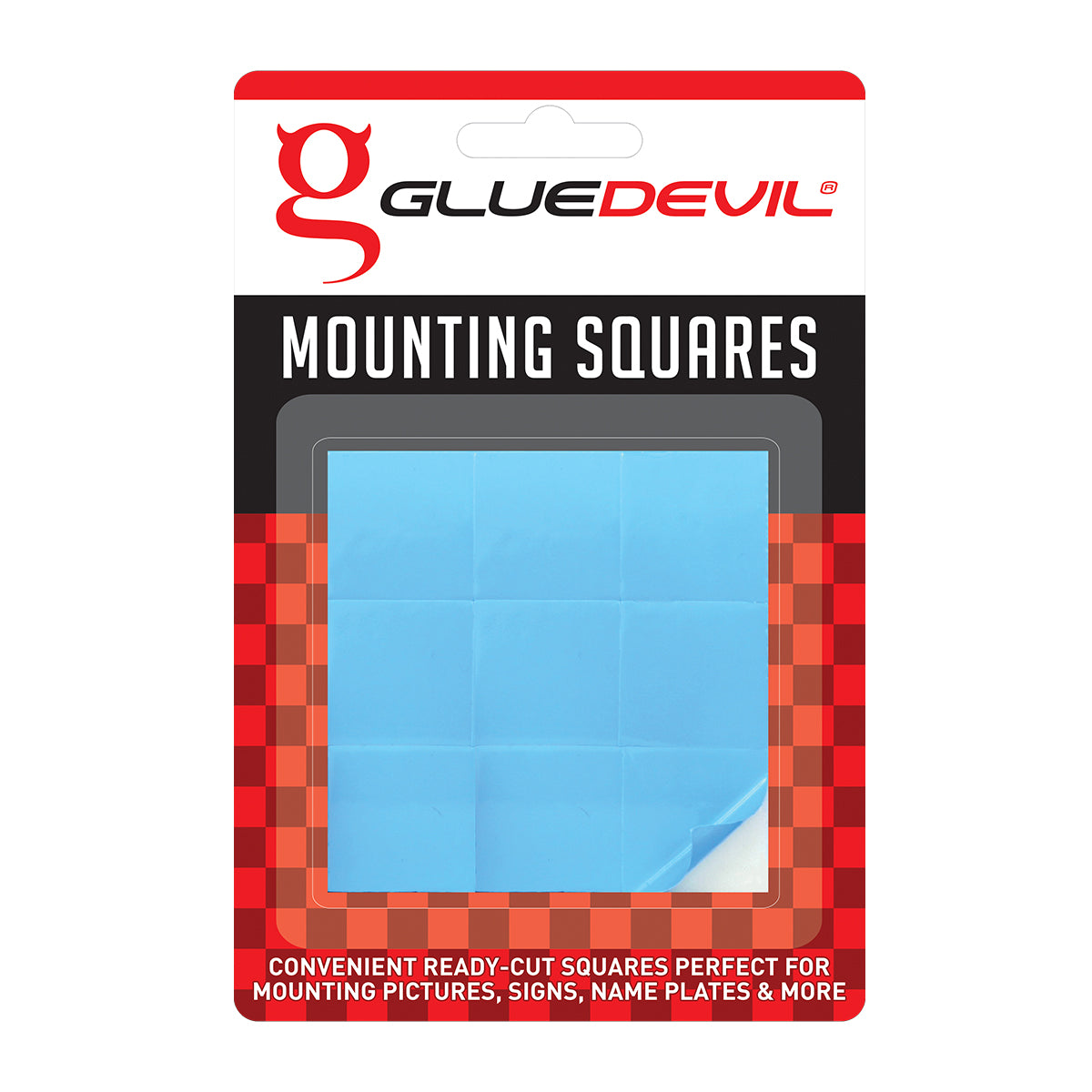 Gluedevil D/Sided Tape 24 Mmx24 Mm Mounting Squares