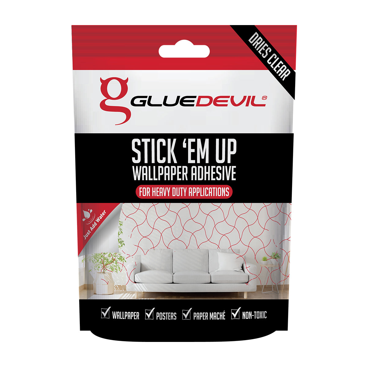 Gluedevil Wallpaper Adhesive Stick Em Up 200 G