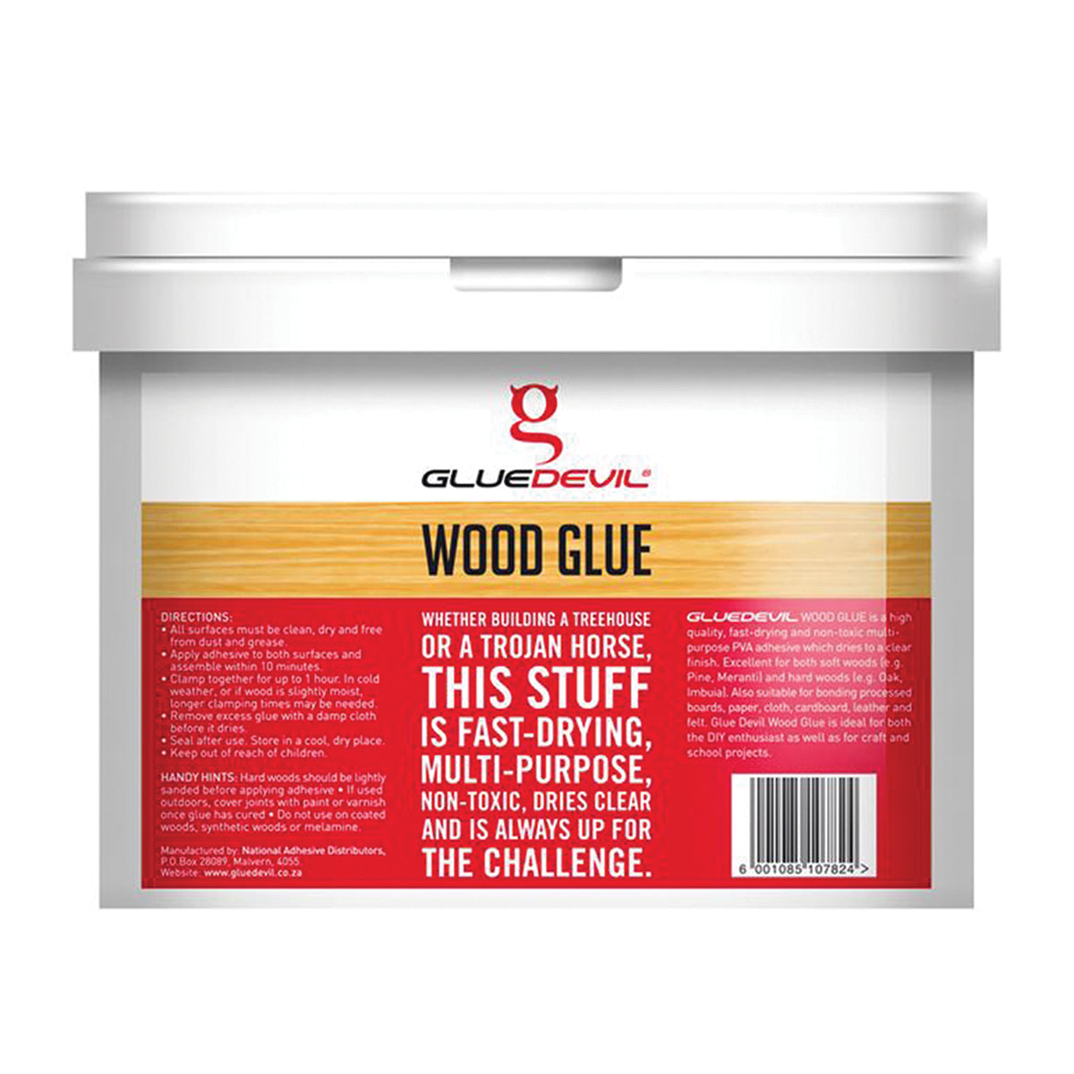 Gluedevil Wood Glue Bucket 5 Lt