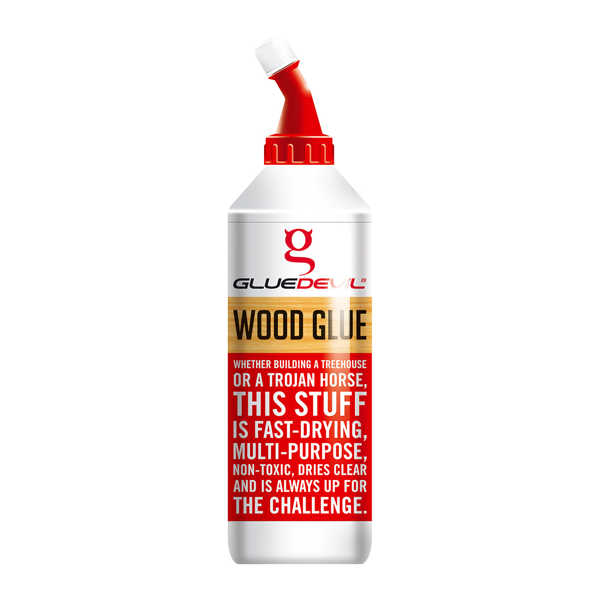 Gluedevil Wood Glue Bottle 500 Ml