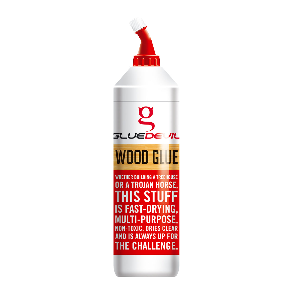 Gluedevil Wood Glue Bottle 1 Lt