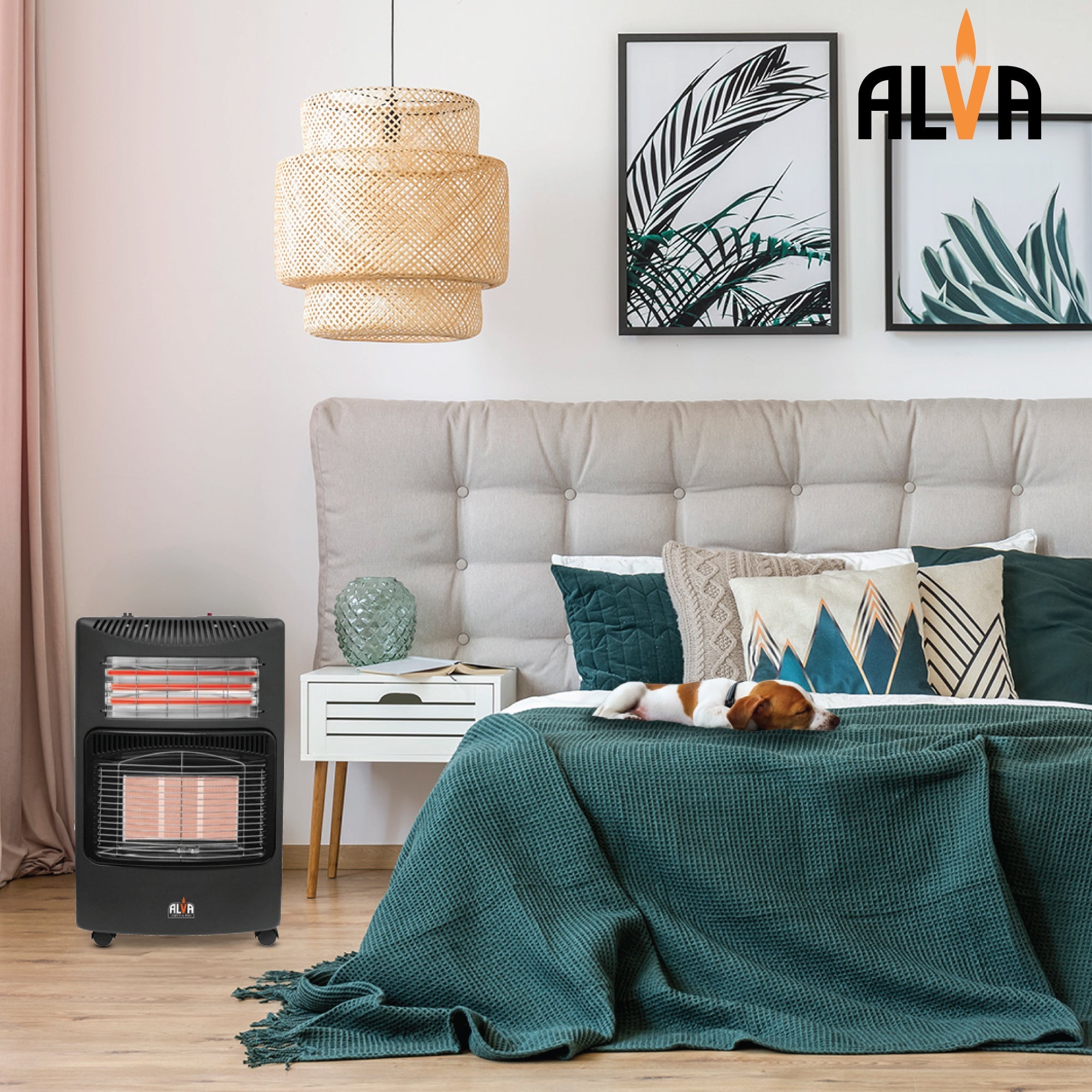 INFRARED RADIANT GAS & ELECTRIC DUAL INDOOR HEATER - Alva Lifestyle Retail
