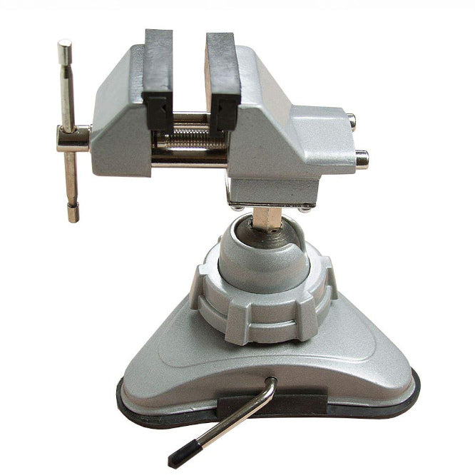 Table Top Vise / Clamp With Suction Cup & Swivel Gh838 C