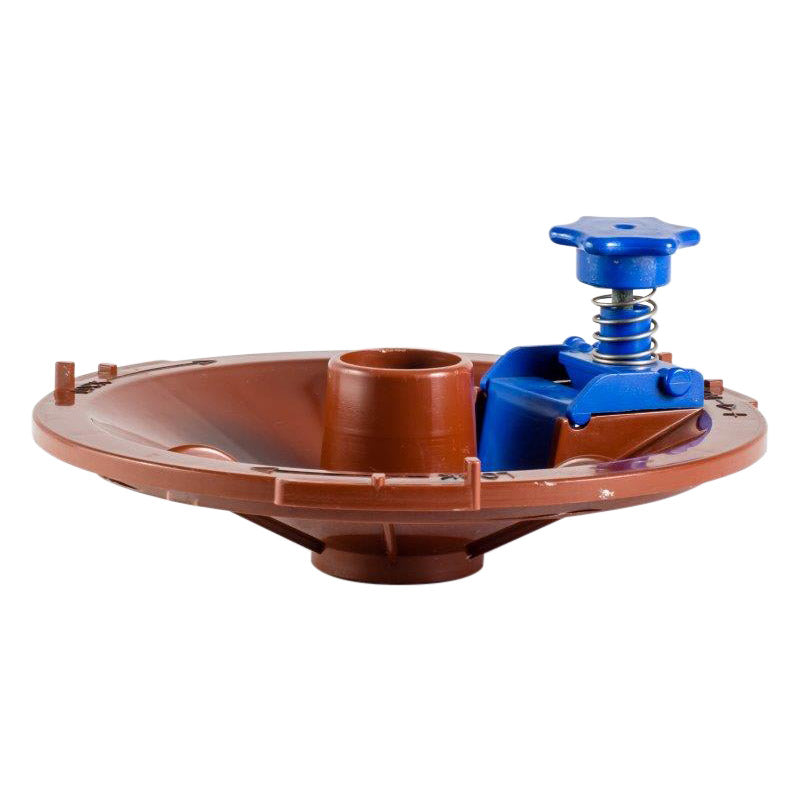 Integrated Weir Vacuum Lid & Valve Brown