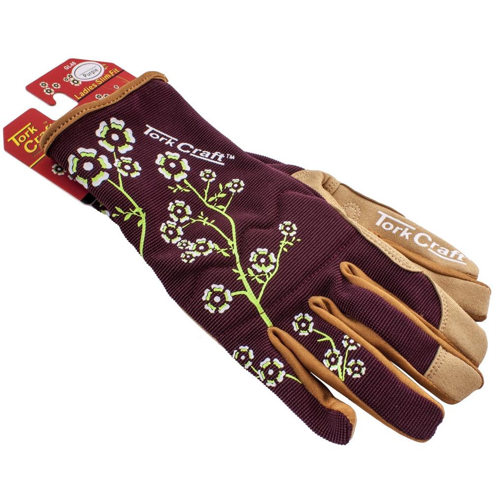 Ladies Slim Fit X Small Garden Gloves Maroon - Livestainable.co.za