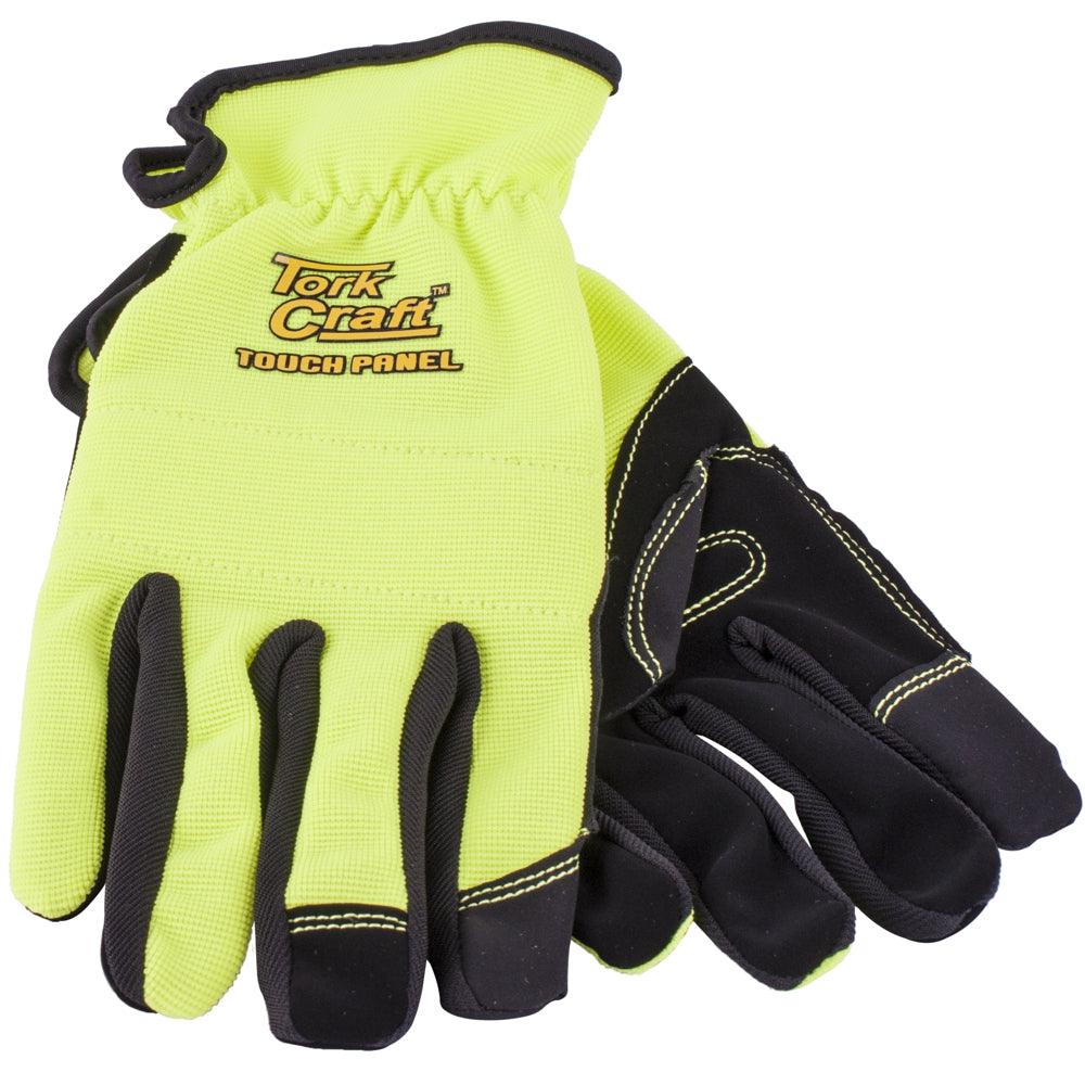 Glove Yellow Medium With Pu Palm Multi Purpose - Livestainable.co.za