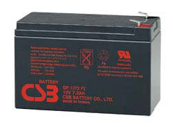 Battery Sla 12 V 7.2 A Csb F2=6.3mm Gp1272 F2