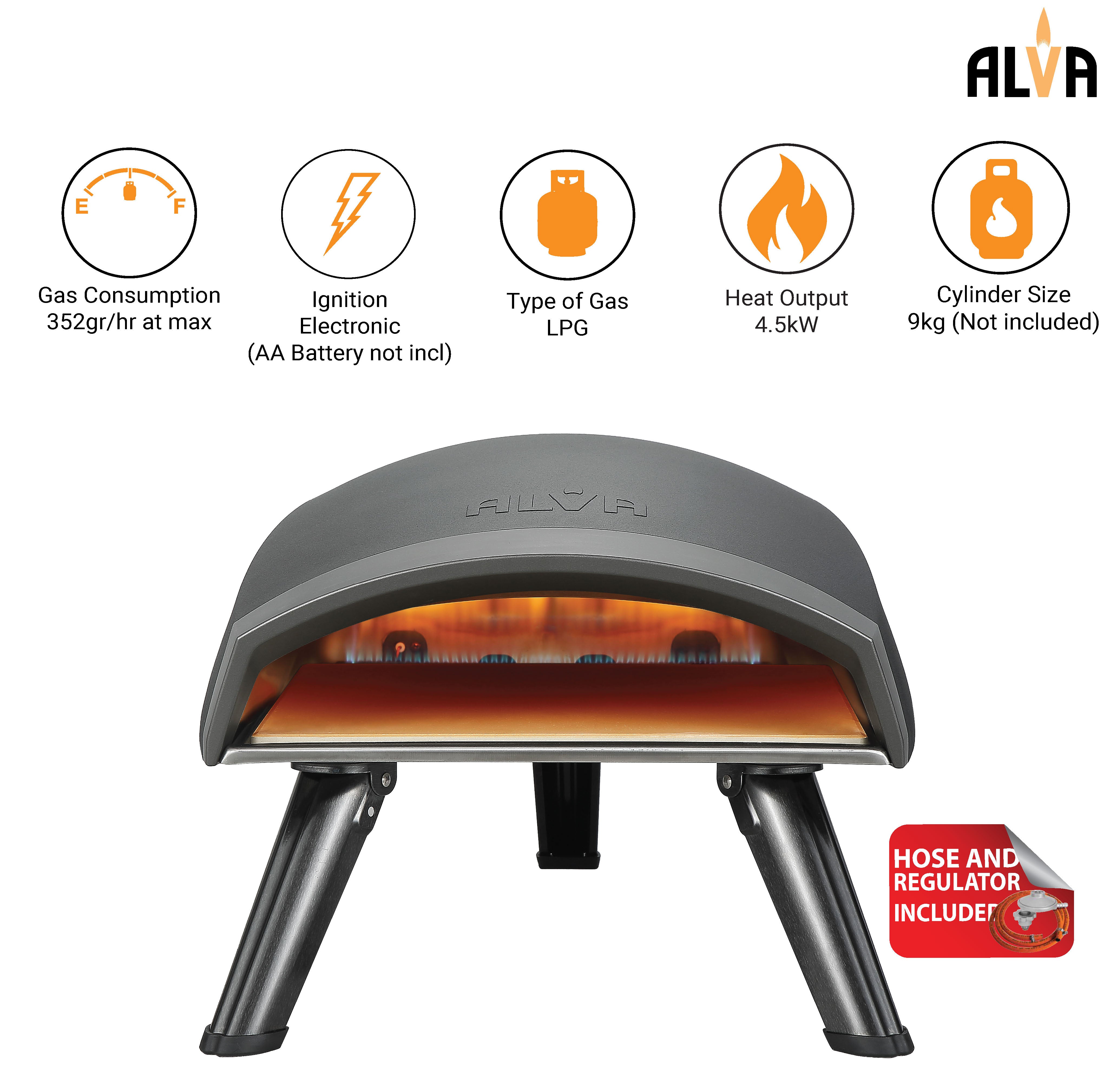 Gas Pizza Oven Presto