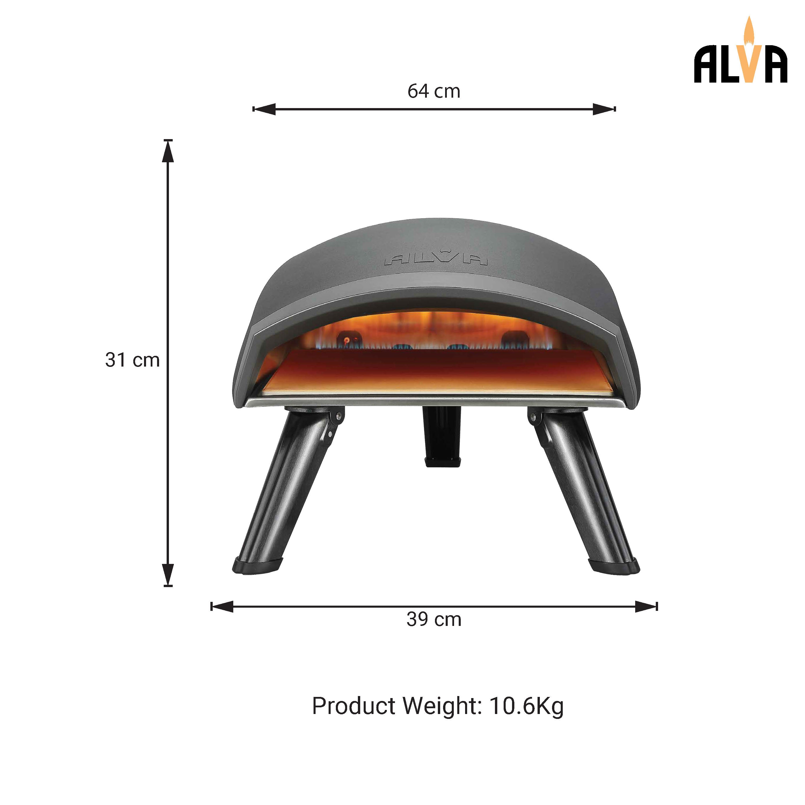 Gas Pizza Oven Presto
