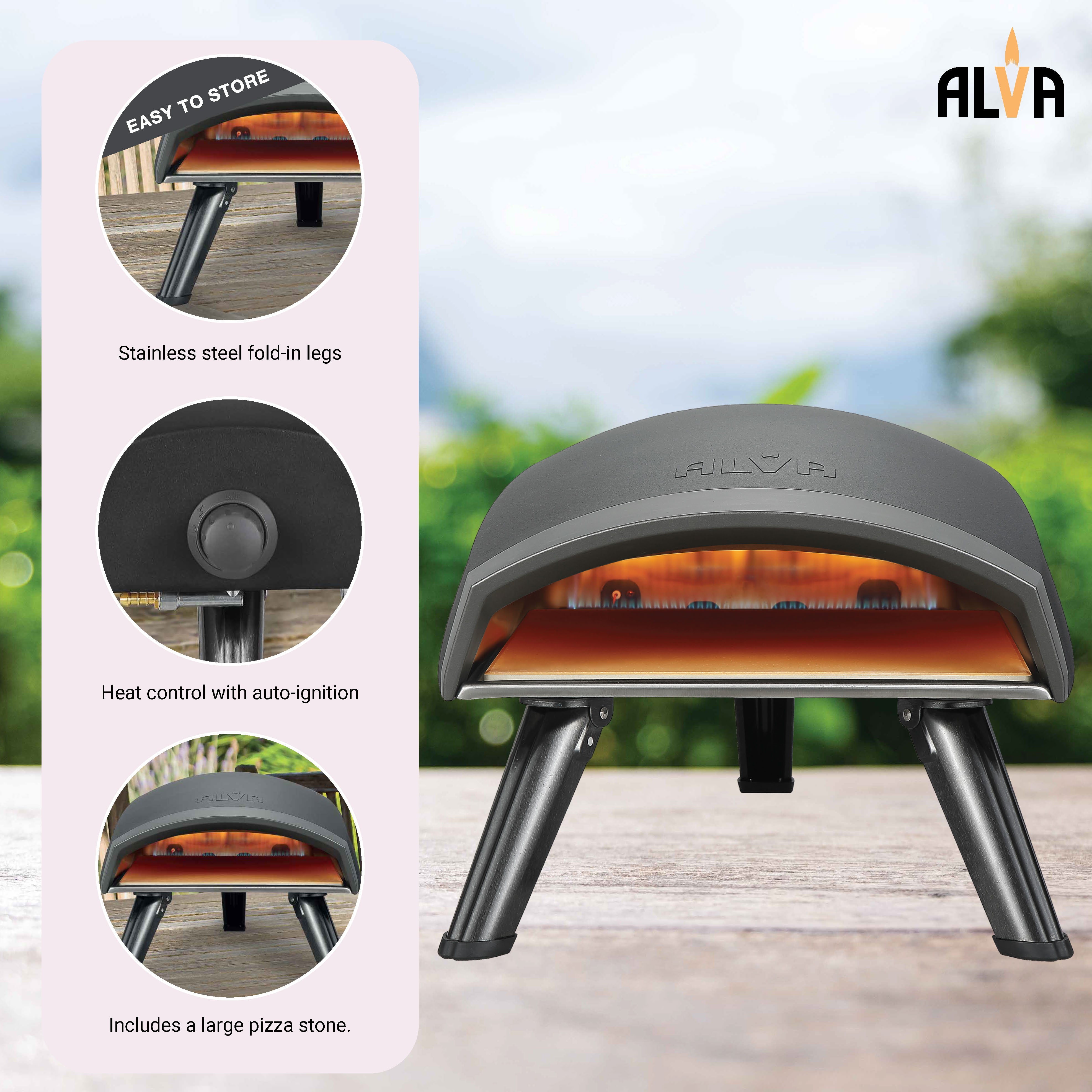 Gas Pizza Oven Presto