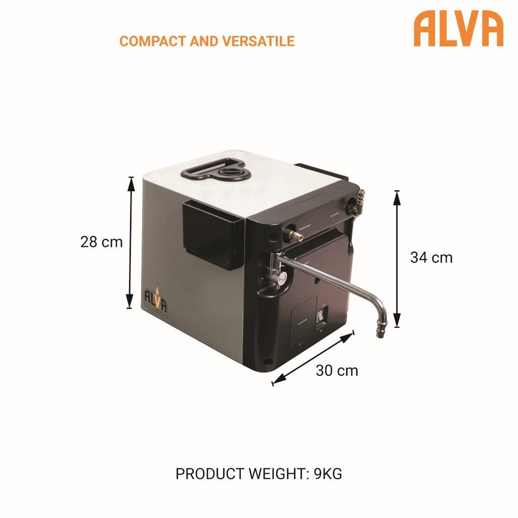 Shower Head With Hose & Tap Connector For Alva Gw205 Portable Gas Wate