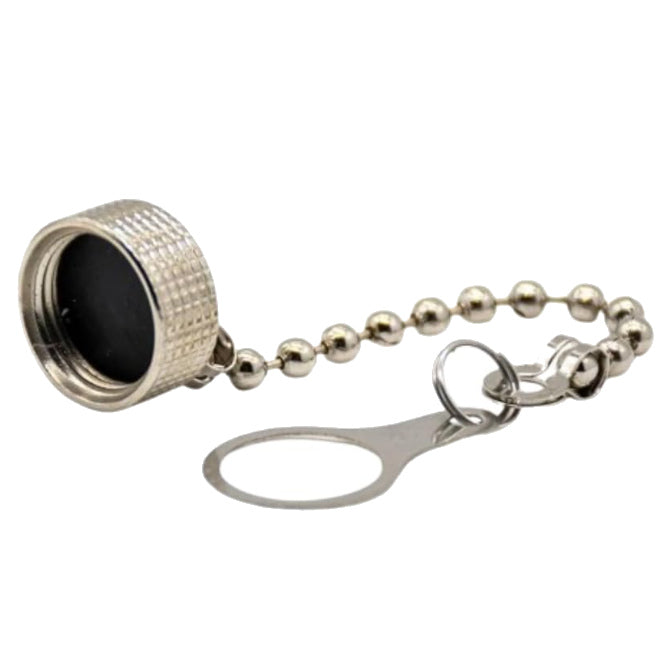 Dust Cover With Metal Chain Gx16