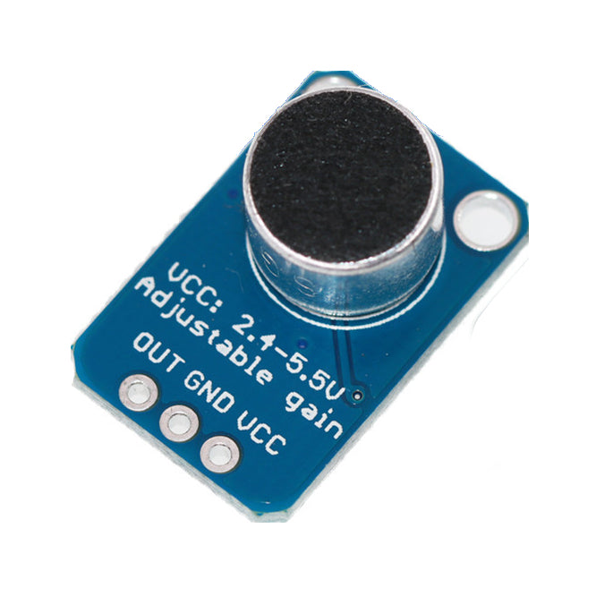 Condenser Microphone Preamplifier Board 2.4 To 5 Vdc Gy Max4466