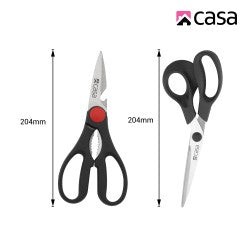 2 Pc Food Shears Scissors Set Bari