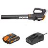 WORX Turbine Leaf Blower 120km/h 20V Kit