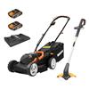WORX Lawn Mower & Grass Trimmer Combo 20V Kit