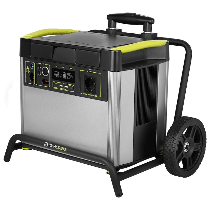 Goal Zero - Yeti 3000X (Lithium) - 280,80Ah - Pure Sine Wave Inverter 2000W, 3500W Surge Expandable Battery Capacity via Expansion Tanks - Livestainable.co.za