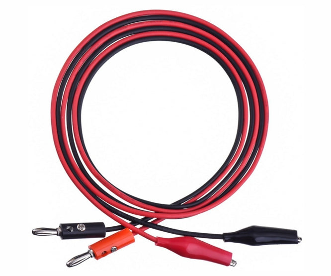 2x Banana Plug 2x Croc Clip 1.2m Tba