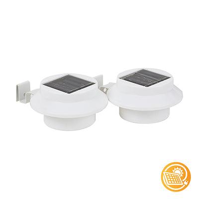 Solar Gutter Light White 2 Pack - Livestainable.co.za