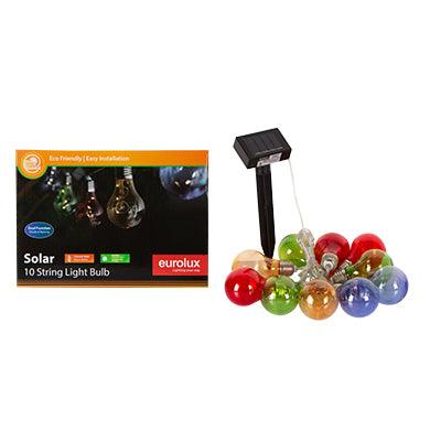 Solar 10 Lt Colour String Light Set - Livestainable.co.za