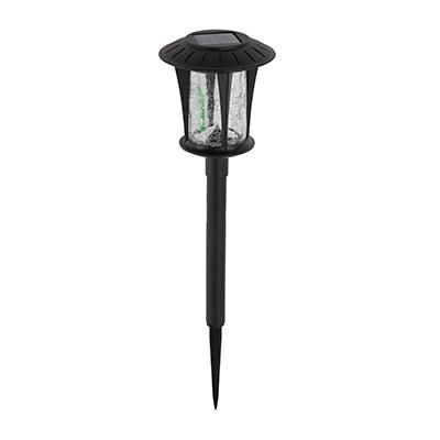 Solar Coach Light With Crack Glass Shade Sell In Pdq Of 12 - Livestainable.co.za