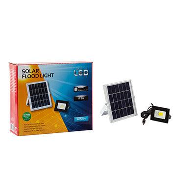 Solar Floodlight Black Led 400 500lm 6000 K - Livestainable.co.za