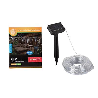 Solar 12m Rope Light Cool White - Livestainable.co.za