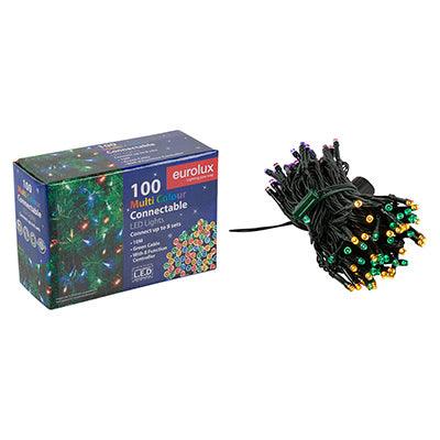 100 Led String Light 10 M Connectable Multi Colour - Livestainable.co.za