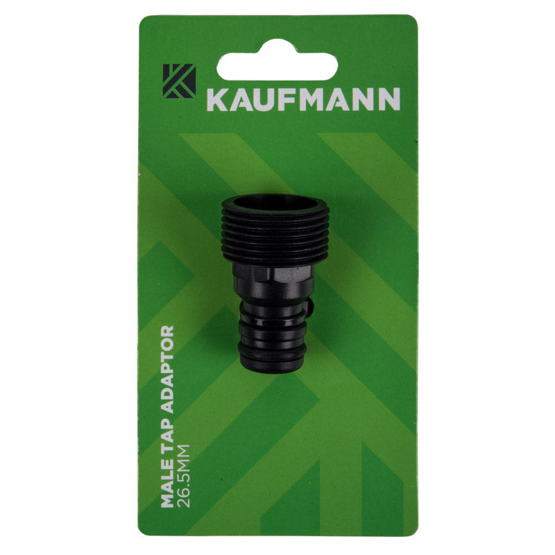 Kaufmann 19 20 Mm Int 26.5 Mm Ext Tap Adaptor Male