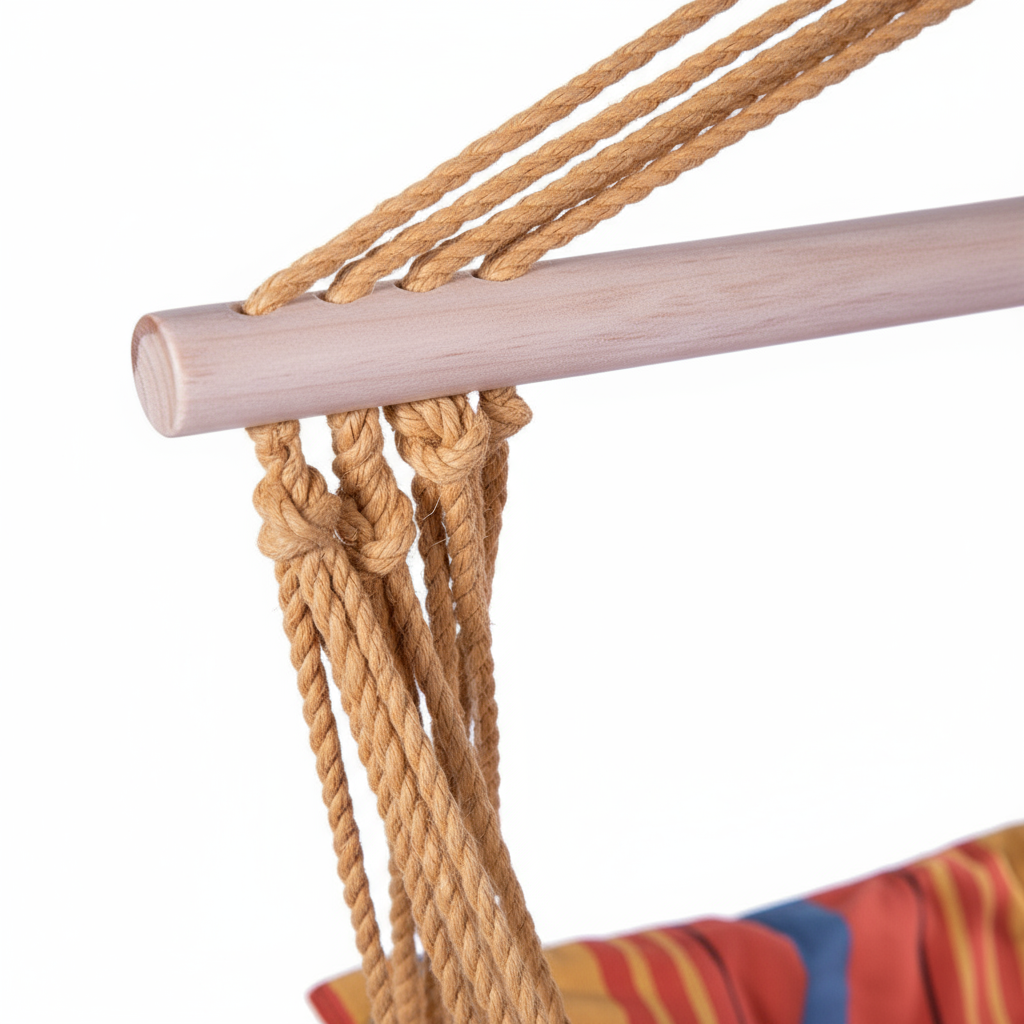 Seagull Hanging Hammock Chair Multi Colour Stripe (100 Cm) Max 150kg