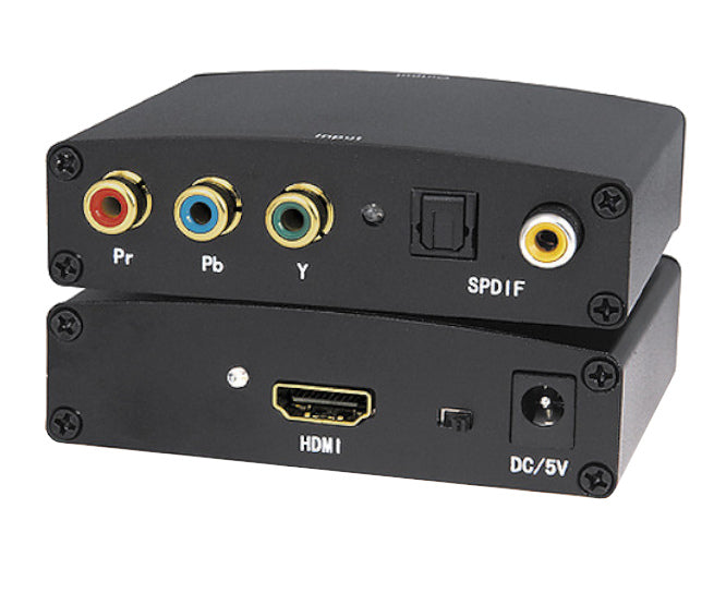 Y Pb Pr + Audio To Hdmi Converter 1080px 91x22x75mm Hco0101