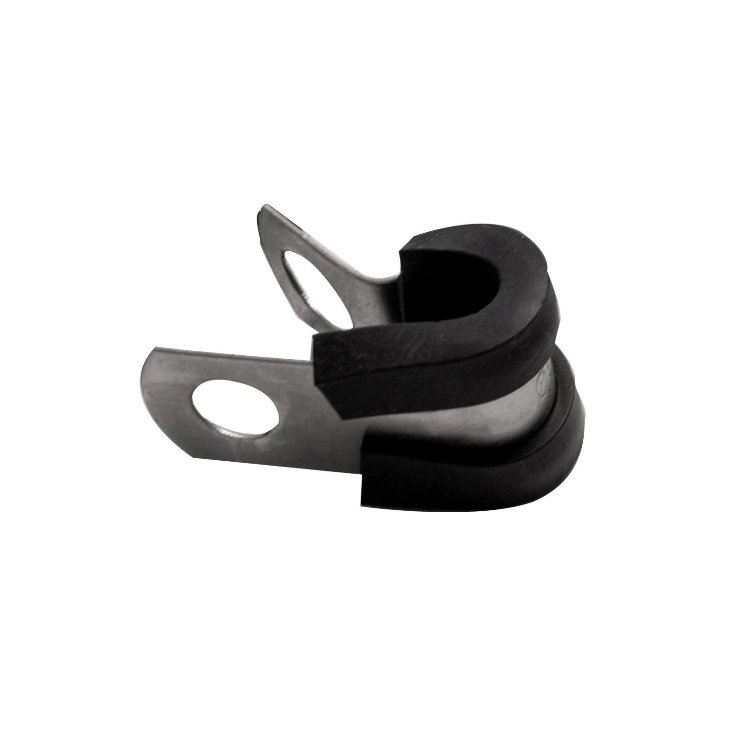 Hose Clamp 6 Mm X 12 Mm Rubber B/Width Lined Bulk - Livestainable.co.za