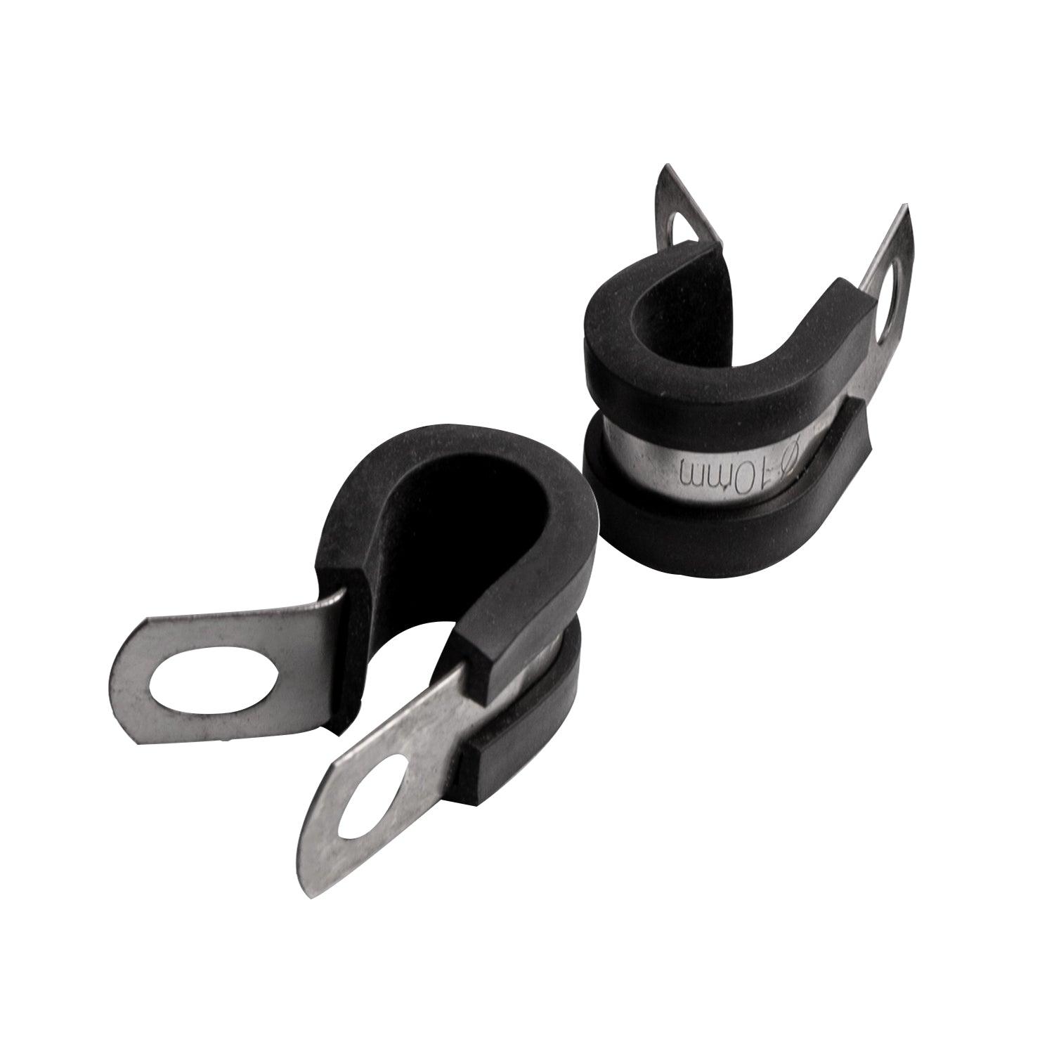 Hose Clamp 10 Mm X 12 Mm B/Width Rubber Lined Bulk - Livestainable.co.za