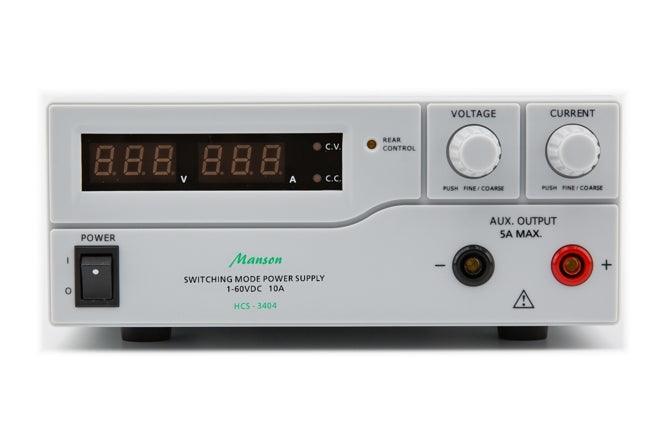 Lab / Bench Power Supply Dig 1 Ch 1 60 V 10 A Hcs 3404 - Livestainable.co.za