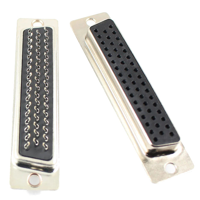 50 W Std D Sub Socket Panel Mnt Solder Type Hdb50 Pin