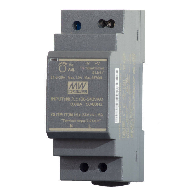 Power Supply D/R Slim In=220 V Out=12 Vdc 2 A Hdr 30 12