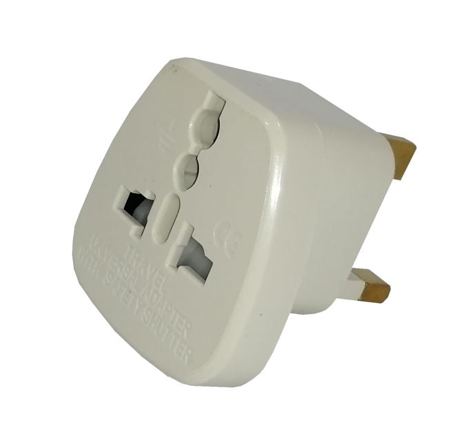 Travel Power Adaptor Wall=Brit Universal Hds 7