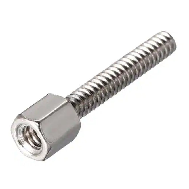 Hex Spacer Mal Fem Unc #4 40 Stud Screw For D Sub 7mm Hex6