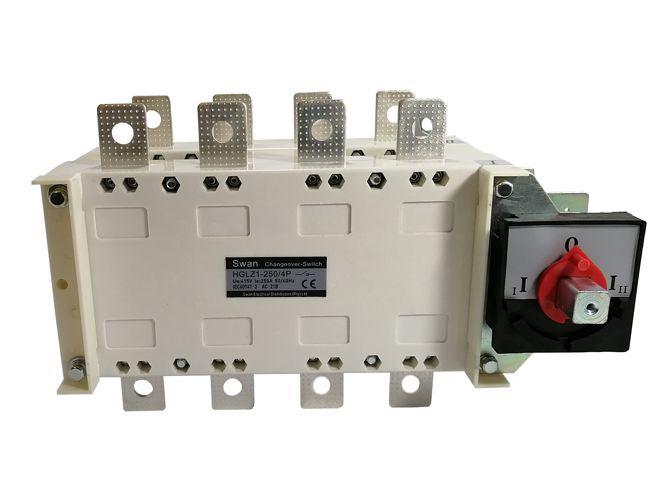 Manual Transfer Switch 250 A 4 P Mts Hglz1 250/4 P - Livestainable.co.za