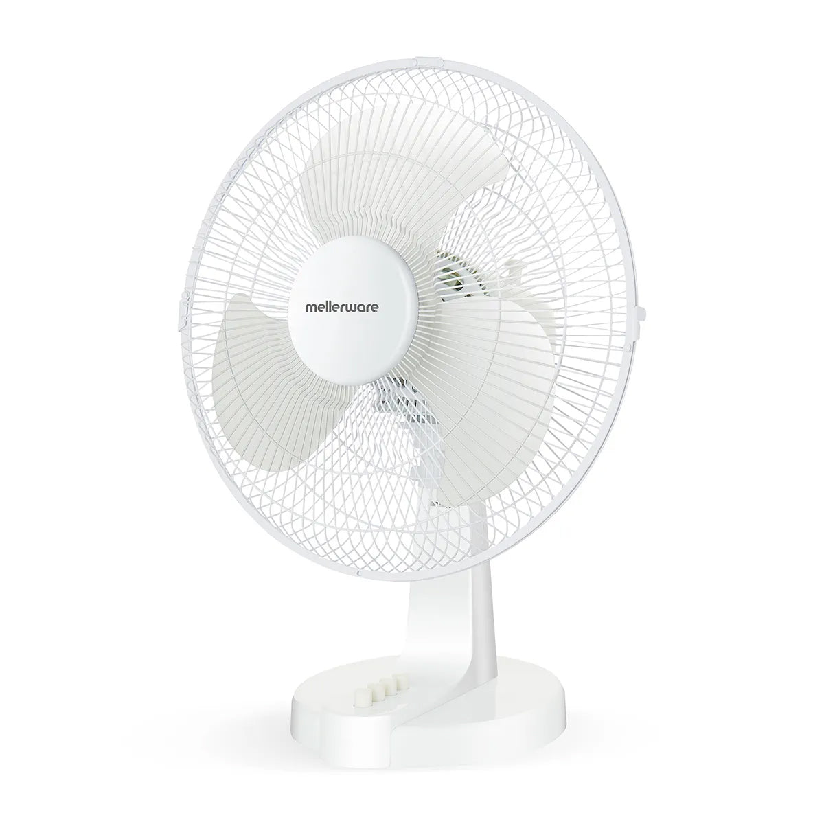 Mellerware Fan Desktop Plastic 35 W 30 Cm White