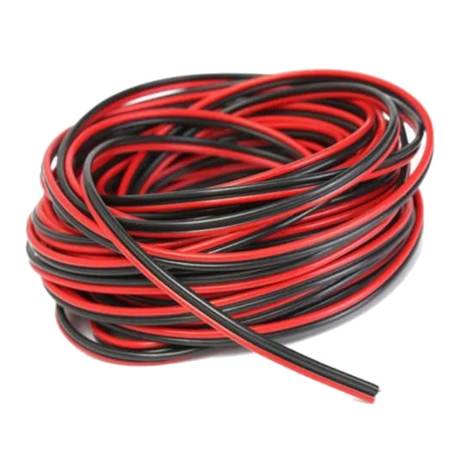 Twin Flex Cable Black Black/Red Csa=1.5mm2 Debulk Hk40025