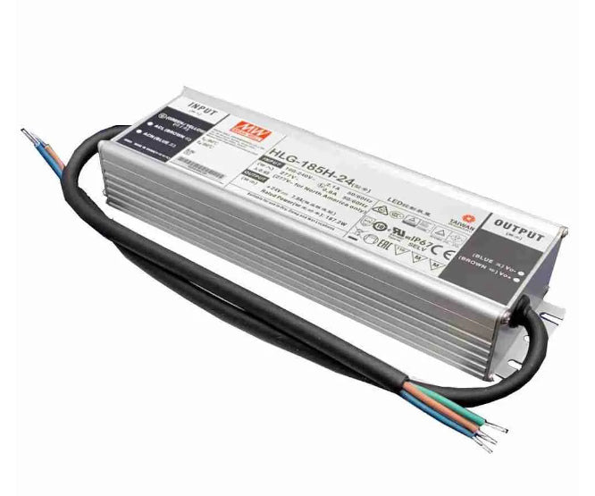 Power Supply Encl. Led Driver I=220 V O=12 V 24 7.8 A Non Dim Hlg 185 H 24