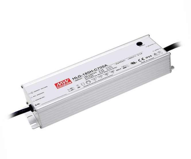 Power Supply Encl. Led Driver I=220 O=190 1.05 A 200 W Hlg 185 H C1050 B