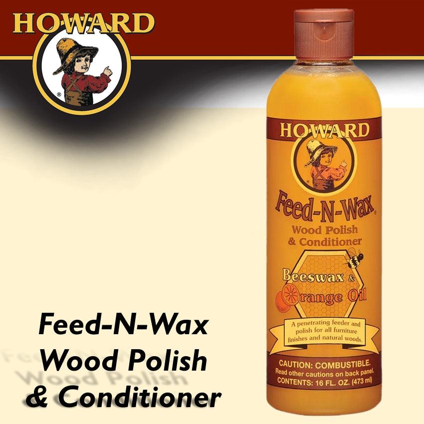 Howard Feed N Wax Wood Polish & Conditioner 473 Ml - Livestainable.co.za