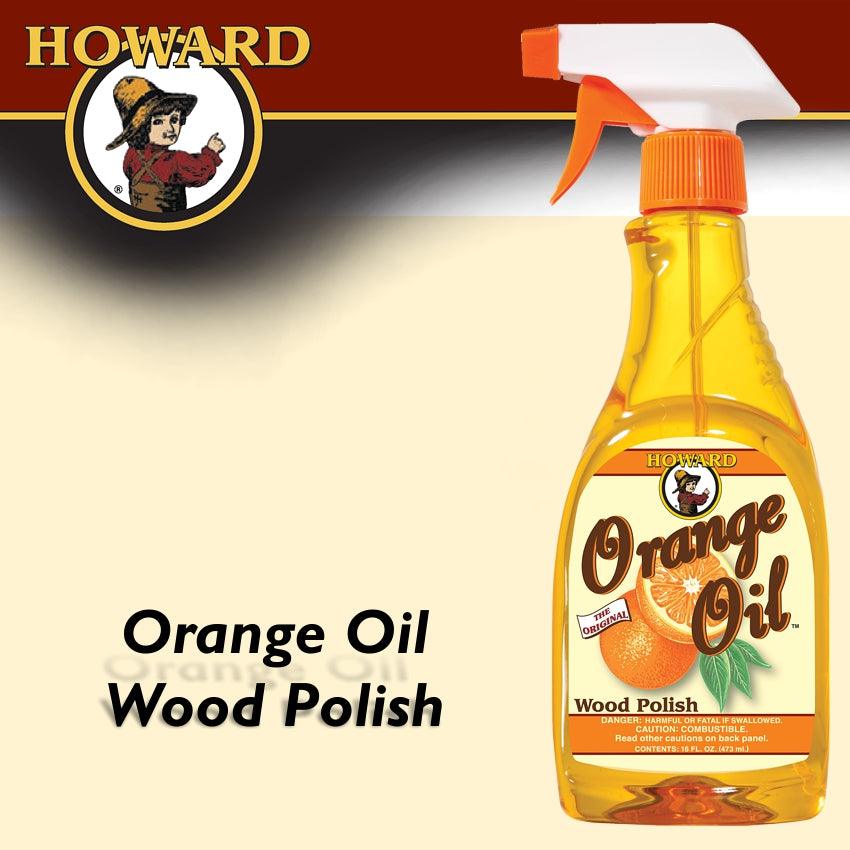 Howard Orange Oil Spray Furniture Polish 237 Ml - Livestainable.co.za