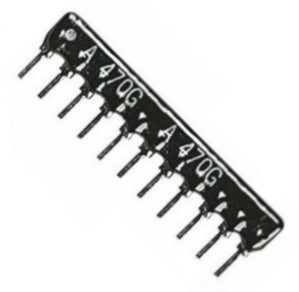 Resistor Network Sil 11 Pin 10 Res 10 K Hra A11 103 J