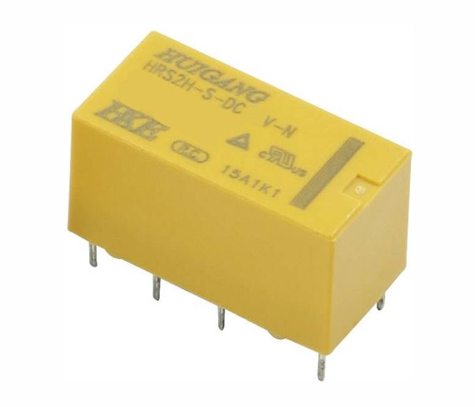 Relay Pcb Mount Dpdt 1 A 48 Vdc Rect 8 Pin Hrs2 H S Dc48 V B 0.4 W