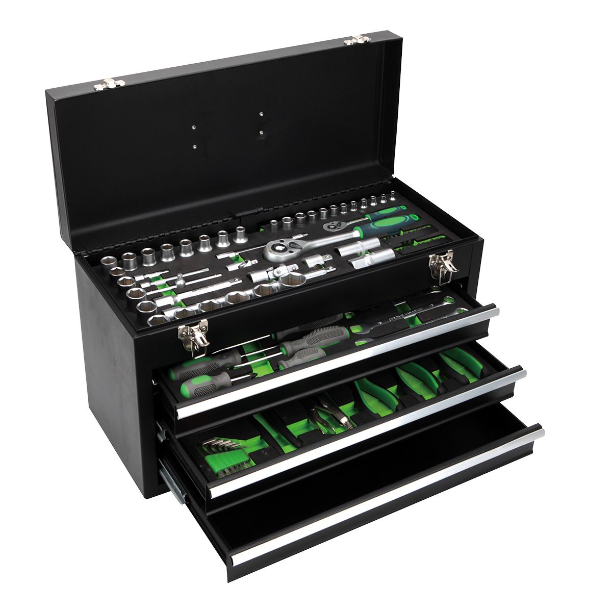Kaufmann Tool Set 113 Pcs 3 Draw