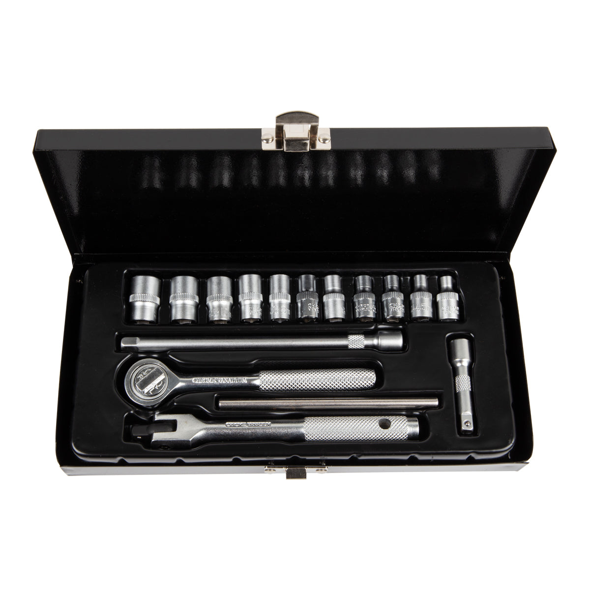 Kaufmann X Socket Drive 1/4 16 Pcs 4 12 Mm