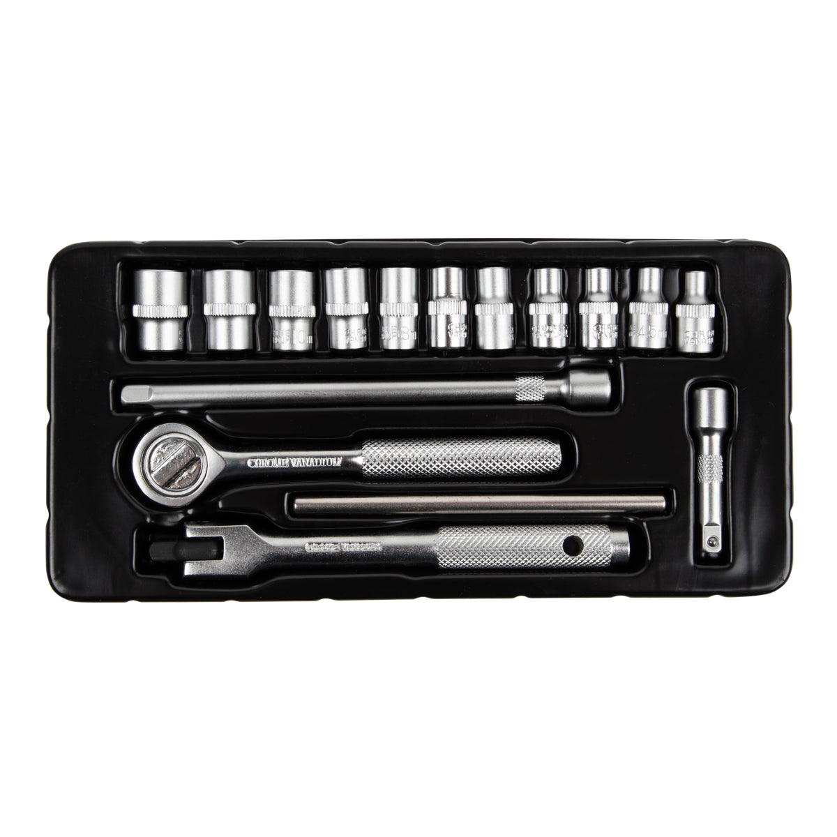 Kaufmann X Socket Drive 1/4 16 Pcs 4 12 Mm